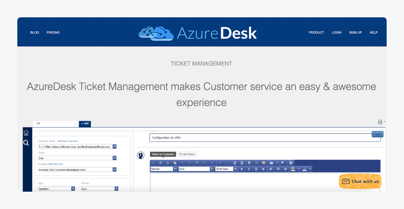 azure desk tickeitng system azure desk tickeitng system