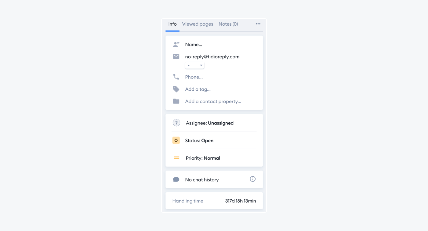 third step third step how to create a help desk ticketing system with tidio