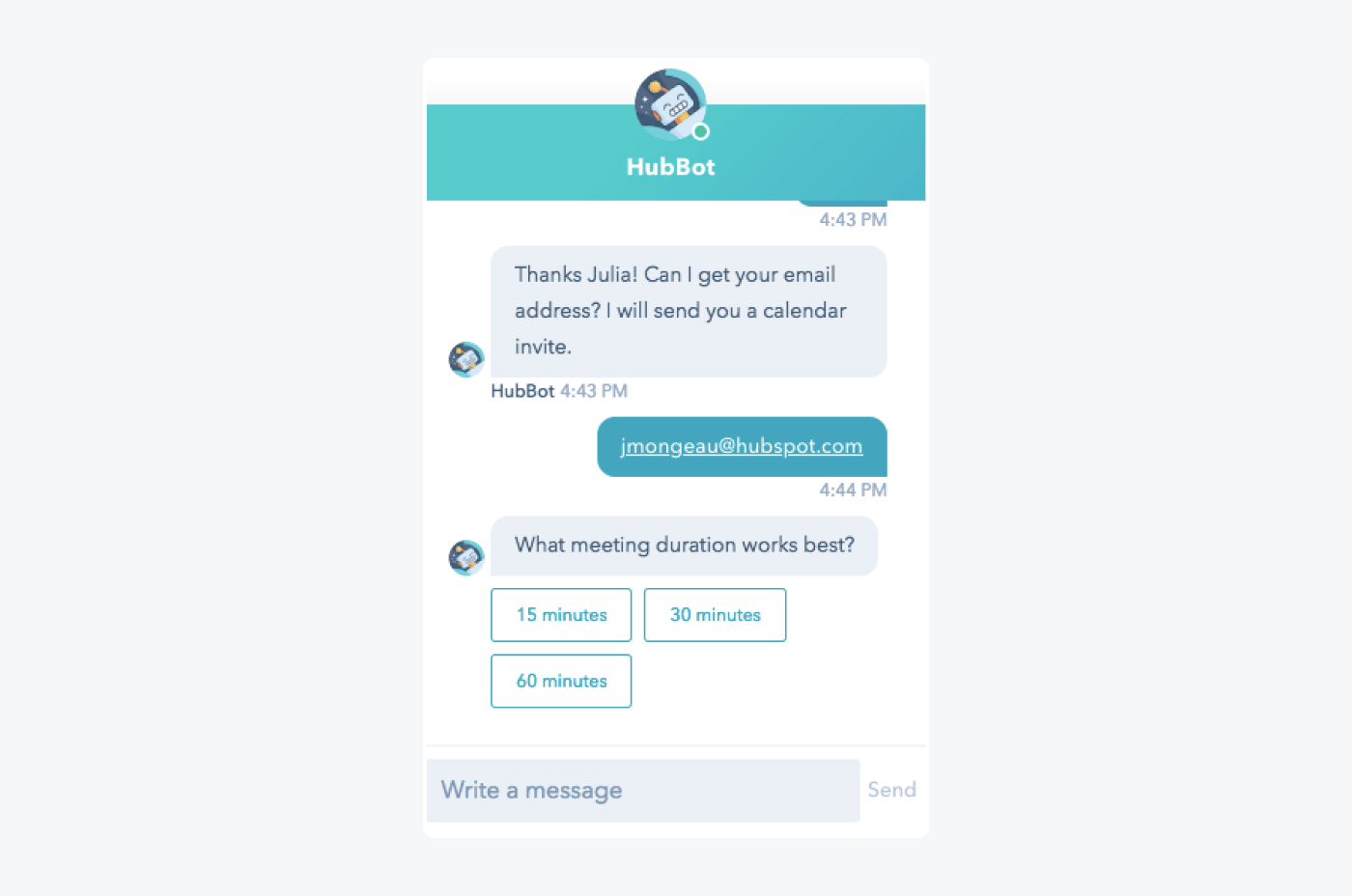 hubspot widget hubspot widget