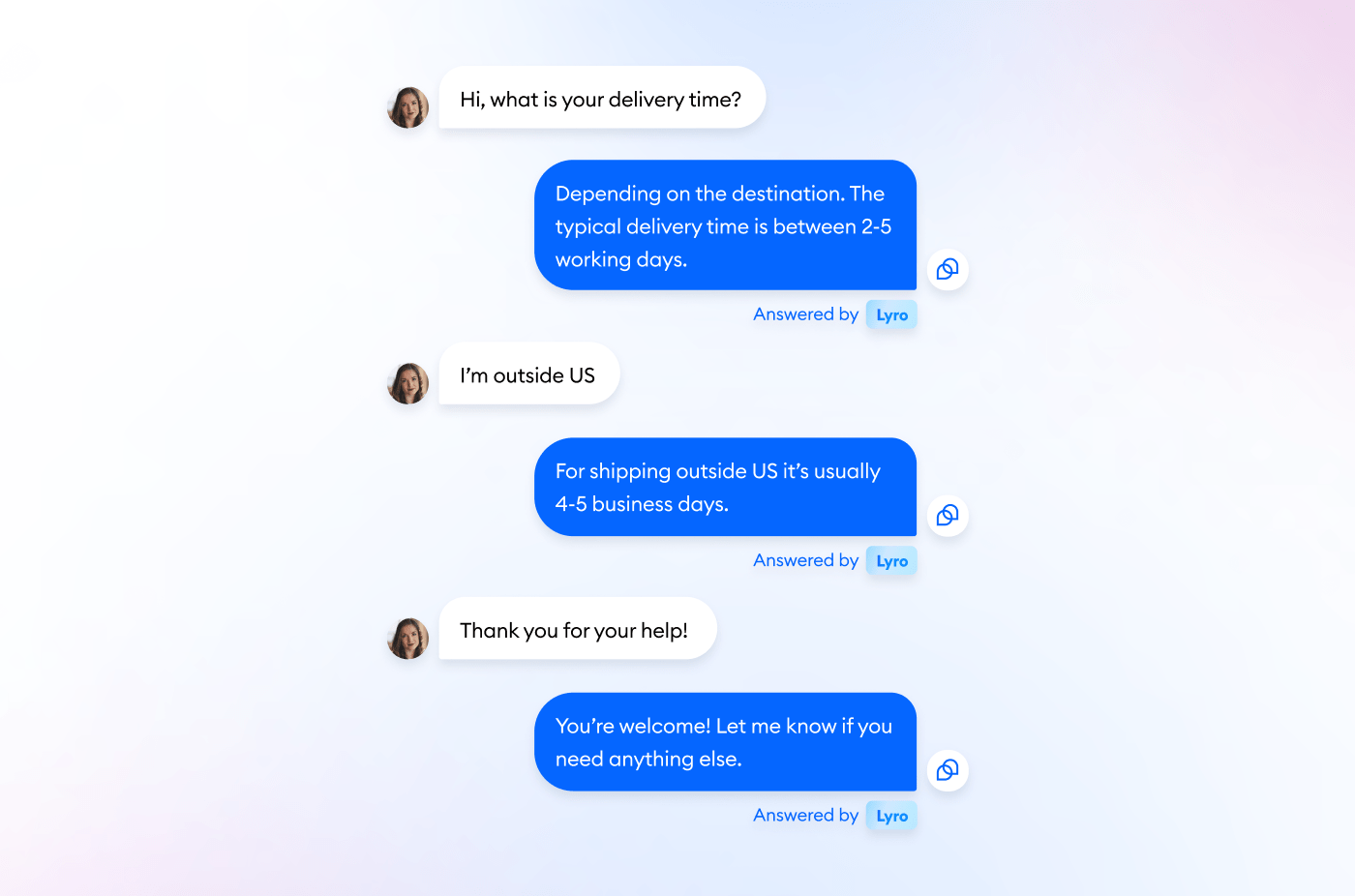ejemplo de chatbot con Lyro